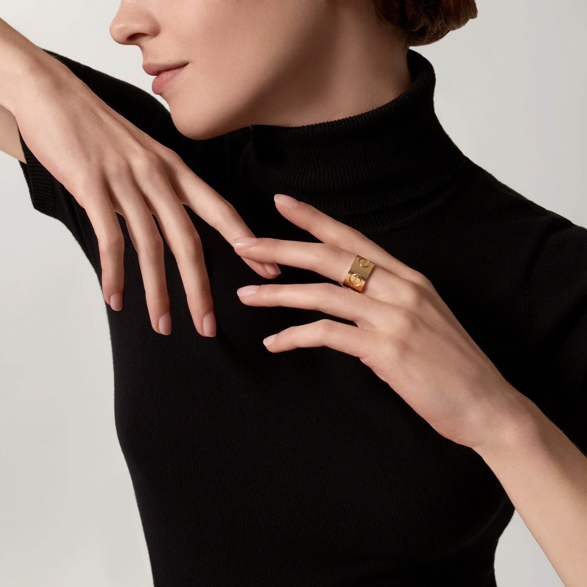 11 Cartier Love Ring Gold Tone For Women CRB4227800 Jewcas