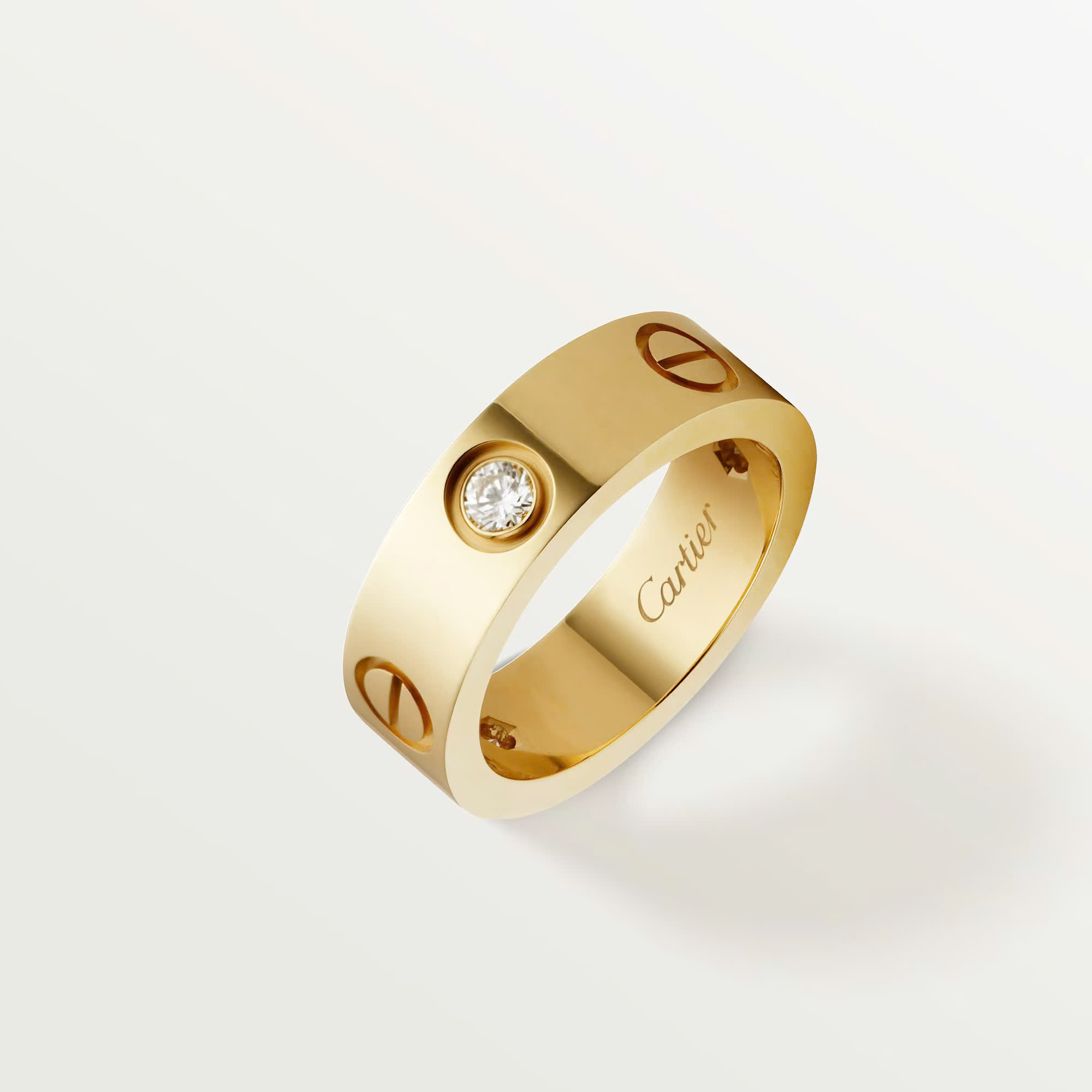 11 Cartier Love Ring Gold Tone For Women CRB4032400 Jewcas